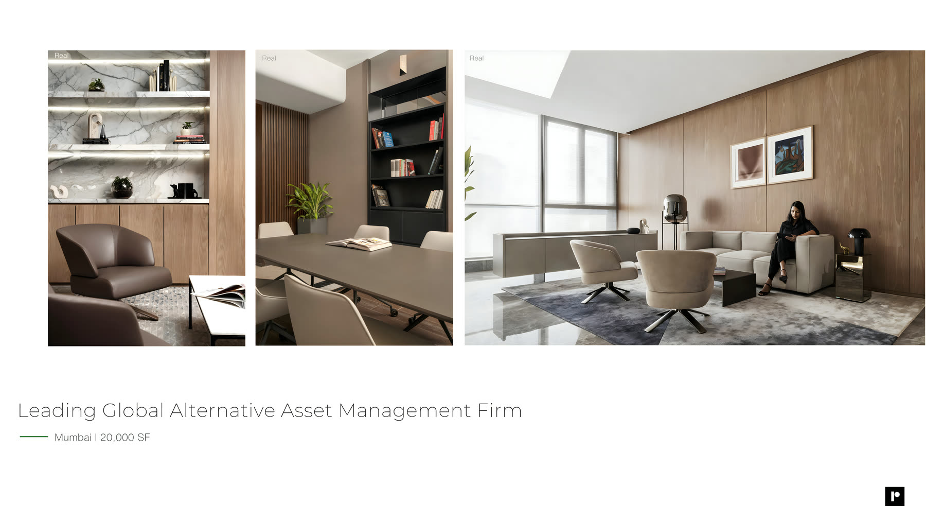 Alternative asset management workplace, Mumbai